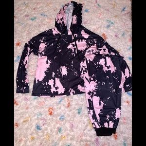 Two piece hoodie and joggers